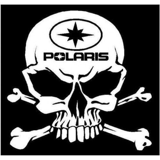 Polaris  ATV  Skull Head